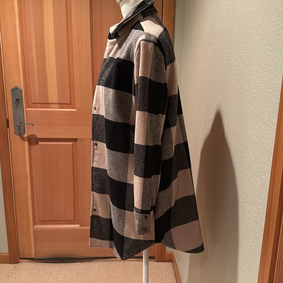 Xs Steve Madden plaid flannel jacket - Picture 5 of 5